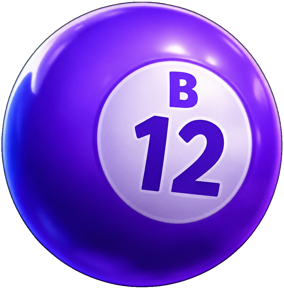 Bingo ball B12