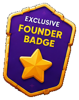 Exclusive Bingopia Founder Badge